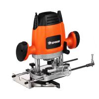 Фрезерная машина, электрическая (фрезер двуручный) 1200Вт, глуб.рез 35 мм, цанг.патрон 6/8 мм. ЕРМАК