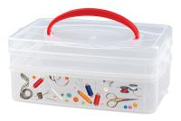 Коробка универсальная 245*160*105мм с/руч. дек. MULTI BOX 2 секции (4312333 Быт)