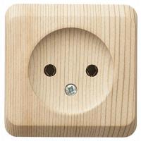 Lexel Этюд Дача Сосна Розетка 1-ая без/з без шторок, наружная 