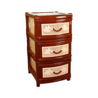 Комод 3 секции коричневый, М1353 А