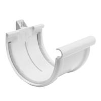 Соединение желоба MUROL, d=80 мм, белое