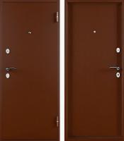 Дверь МАРС Антик медь - металл/металл, 2050/860, левая