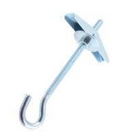 186С-08-100 Дюбель-крюк потолочный складной цинк 8х100 (1шт)