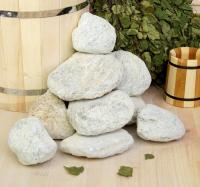 Банный камень Талькохлорит галтованный, 20 кг - коробка