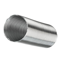 12ВА Воздуховод гибкий алюминиевый гофрированный L до 3,0 м (ЭРА) D120