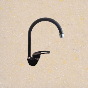 Каменный смеситель Альфа 27, кремовый