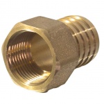 Штуцер под шланг ВР Г, 1/2", D25 мм