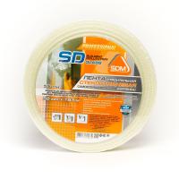 Самоклеящаяся лента серпянка для швов SD-Glass, 50 мм, 153 м