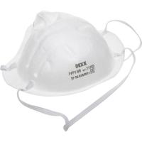 11103 Полумаска фильтрующая DEXX противоаэрозольная, многослойная, коническая, FFP1        