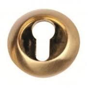 Накладка на цилиндр "ТРОДОС" Премиум СL РВ (золото) (CLTP00)