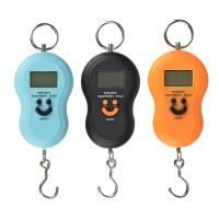 487-012 Безмен электронный с дисплеем, с подсветкой, пластик, макс.нагр. 50кг, 3 цвета