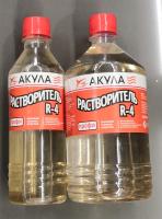 Растворитель Р-4 0,45л пластик Акула ТУ Красбытхим