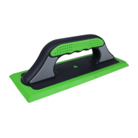 570-002 Терка DECOR, 3K, 260х100 мм, жесткая зеленая резина (7/35)