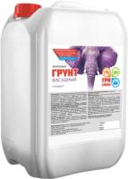 Грунт фасадный Три Слона Стандарт, бесцветный, 10 кг