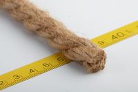 Веревка джутовая д 14 мм, 15 м
