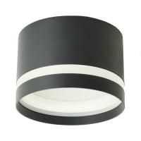 48735 Светильник потолочный 25W, 230V, GX70, чёрный, HL372 Feron