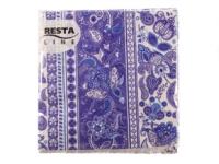 Салфетки 25х25 Гжель (80шт.)  (арт. 4428)