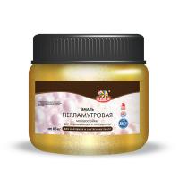 Эмаль акриловая перламутровая универсальная, золото OLECOLOR, 0,3 кг  