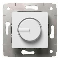 Legrand Cariva Светорегулятор поворотный 300 W для л/н (вкл поворотом) БЕЛЫЙ (773617)