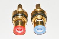 Пара керамическая с резиновой вставкой для кран-буксы 1/2