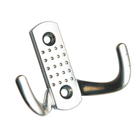 Крючок - вешалка №10 хром эффект