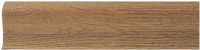L002 Плинтус пвх ЛАЙН ПЛАСТ 58 мм х2,2 м Орех грецкий