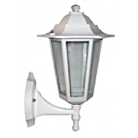 Светильник садово-парковый Camelion 4301 белый 230В 100Вт Е27 /410х260/ (настенный) /1/8/											