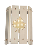 Абажур для светильника настенный "Кленовый лист" 35х25см БАННАЯ ЛИНИЯ™