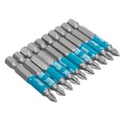 33-7-572 Биты профессиональные, сталь S2, 1/4" Е PH2х50 (10 шт/уп)