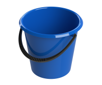 Ведро с крышкой 10л. пластик (АП 053) АЛЬТ-ПЛАСТ