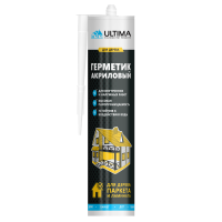 Герметик акриловый для дерева Ultima, красное дерево, 310 мл