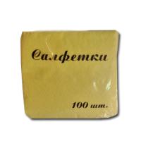 Салфетка "Восход" 25*25 (50шт) Лимон (арт. 4465)