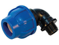 Отвод ПНД НР, 1/2", D25 мм