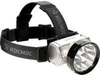 Фонарь налобный аккумуляторный КОСМОС Н10LED (встроенное з/у, 300 mAh) /1/12/96/