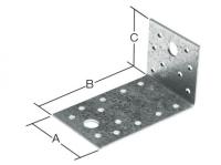 Кронштейн Угловой Усиленный (анкерное отверстие) КУУао 90*90*40*2 