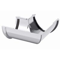 Угол желоба универсальный 90° MUROL, d=130 мм, белый 