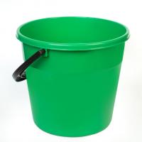 Ведро 5 л, круглое, пластик (полипропилен), салатовое IS40004/2 Спарк Пласт/Spark Plast