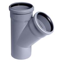 Тройник PP-канал, 45°, D110/110 мм