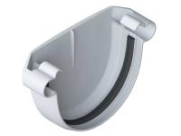 Заглушка желоба универсальная MUROL, белая