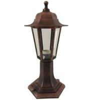 Nobile 60 06 18 Светильник садово-парковый 60Вт,Е27,IP54, полипропилен, медь