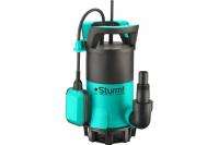 WP9745PVU Насос погружной 3 в 1 Sturm!, 450Вт, част. до 30мм, 200л/мин, напор 6м																				