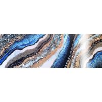 Планка декор. "Шарм" синее золото / 25м