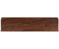 LM062 Плинтус ПВХ ЛАЙН ПЛАСТ макси с к/к, мягкий край 80 мм х2,2 м Мербау