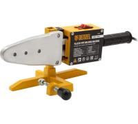 94205 Аппарат для сварки пласт труб DWP-1500, 1500Вт, 260-300 град. компл насадок,20-63 мм/Denzel