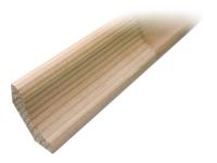 Плинтус 12*30 мм (2,5 м) сорт А сосна, гладкий, сращенный