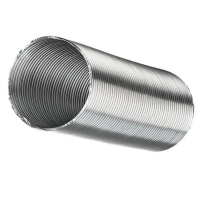 10ВА 1,5  Воздуховод гибкий алюминиевый гофрированный L до 1,5 м (ЭРА) D 100
