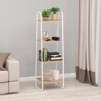 Стеллаж Скандинавия 14 (белый) 45*38,5*147см, 4 ЛДСП-полки (до 10кг каждая) CТCП14 Б ЗМИ