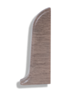 Заглушка правая Line Plast LM044, 80 мм, дуб капучино