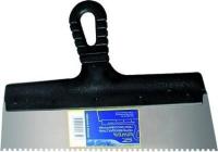 1205106 Шпатель нерж., 200 мм, зуб 6х6 мм 