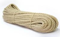 Канат джутовый д. 14 мм. дл. 20 м. (8)